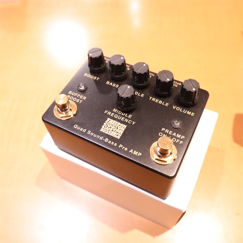 Freedom Custom Guitar Research Bass Preamp Ltd Blackの画像